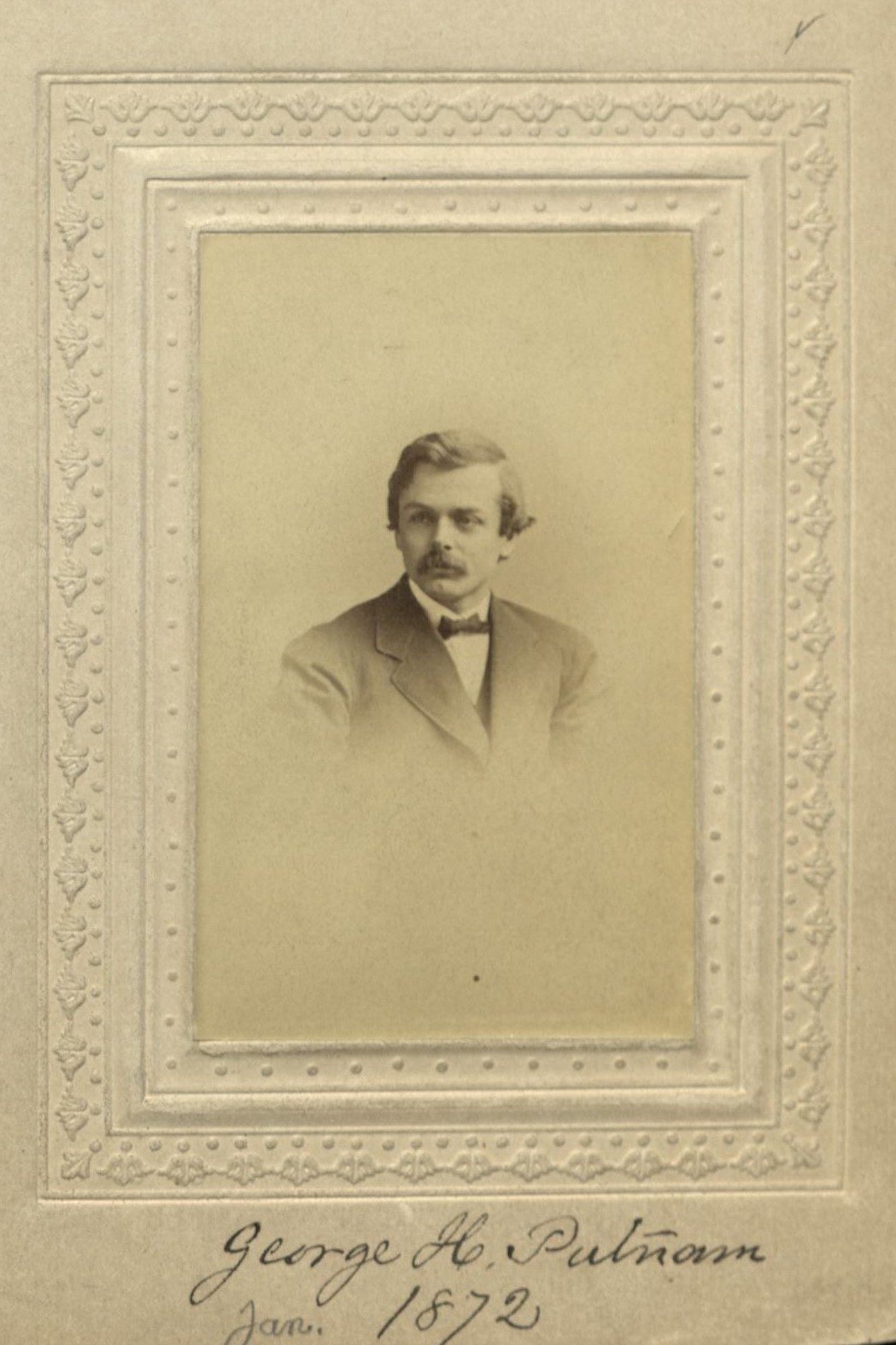 Member portrait of George Haven Putnam